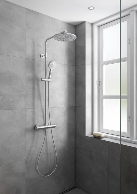 Sprchový set termostatický SILHOUET SHOWER SYSTEM STEEL