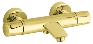 Vaňová batéria termostatická SILHOUET TMC BATH/SHOWER POLISHED BRASS